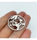 Stainless Steel Reindeer Charm, Deer Charm, Christmas Charms, Holiday Charms, Winter Charms, Laser Cut Jewelry Supplies STL-3449