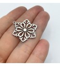 Stainless Steel Snowflake Charm, Snowflake Pendant, Winter Charms, Christmas Charms Findings Laser Cut Jewelry Making Supplies STL-3462