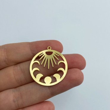 24K Gold Plated Moon...
