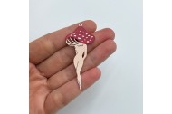 Nude Red Mushroom Ch...