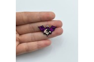 Purple Bat Charm, St...